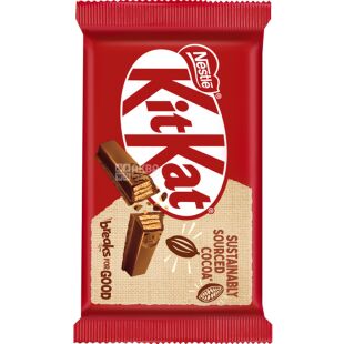 KitKat 4-fingers, 41,5 г, КітКат Фінгерс, Батончик вафельний в молочному шоколаді