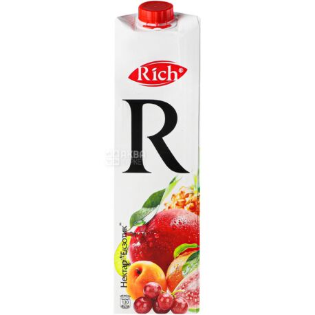 Rich Экзотик, 1 л, Нектар натуральный Рич, неосветленный