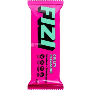 Fizi Hazelnut himalayan salt, 45 г, Шоколадний батончик Фізі Лісовий горіх та гімалайська сіль, без глютену