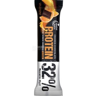 Healthy Snack, 40 г, Хелси Снек, Батончик протеиновый для спортивного питания Апельсин-Шоколад