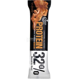 Healthy Snack, 40 г, Хелси Снек, Батончик протеиновый для спортивного питания Карамель-Миндаль