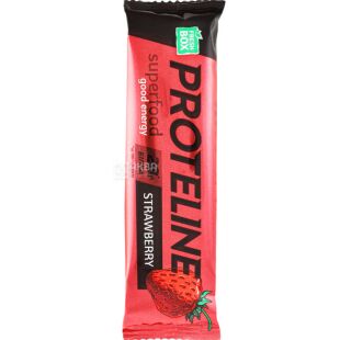 Vale ProteLine, 40 г, Вале ПротеЛайн, Батончик протеиновый Клубника