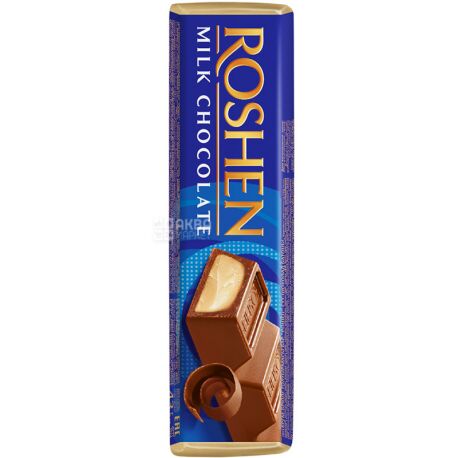 Roshen, 43 г, Рошен, Шоколадный батончик Крем-брюле
