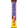 Snickers Super + 1, 112,5 г, Снікерс, Батончик шоколадний з арахісом та нугою