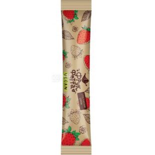 ФрукФетта, 20 г, Батончик фруктовий, Полуниця з тростинним цукром