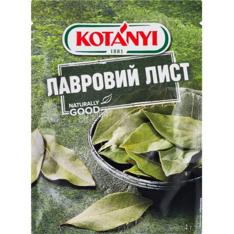 Kotanyi, 4 г, Лвровый лист