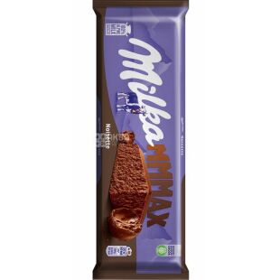 Milka Noisette, 270 г, Мілка, Шоколад молочний з кремом з лісового горіха