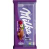 Milka Raisin & Nuts,100 г, Милка, Шоколад молочный с измельченными лесными орехами и изюмом