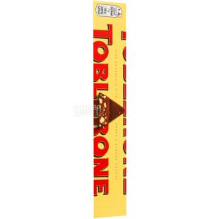 Toblerone, 100 г, Тоблерон, Молочный шоколад с нугой и миндалем