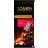 Roshen, 85 г, Рошен, Шоколад черный с соленым миндалем