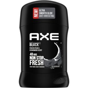 AXE Black, 50 мл, АКС Блек, Дезодорант-олівець для чоловіків