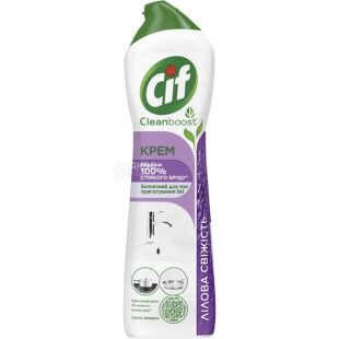 Cif, 500 мл, Сиф, Крем для чистки, Лиловая свежесть 