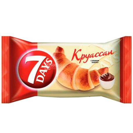 7Days, 60 г, Круассан, какао