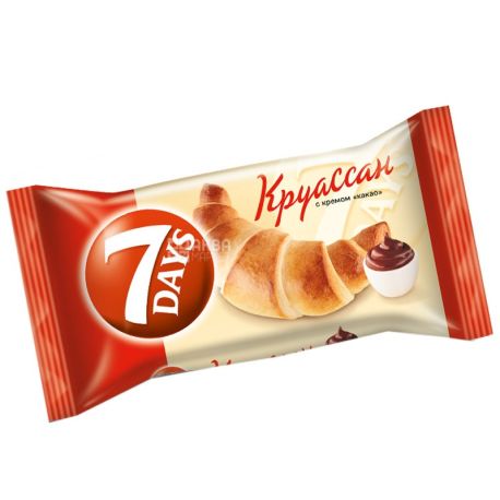 7Days, 60 г, Круассан, какао