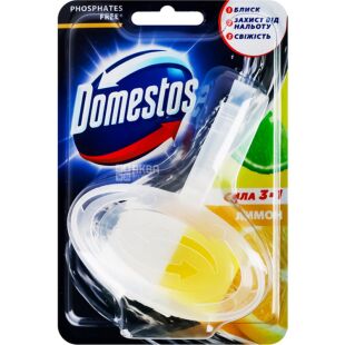 Domestos, 35 г, Подвесной туалетный блок, Лимон Доместос