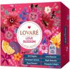 Lovare Love Blossom, 6 видів х 15 шт., Ловаре Лав Блоссом, Колекція чорного та зеленого чаю, у пакетиках