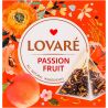 Lovare Passion Fruit, 15 шт. х 2 г, Ловаре Страстный фрукт, Чай черный с цедрой апельсина, лепестками и ароматом маракуйи
