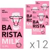 Mr.White Barista, Упаковка 12 шт. х 1 л, Містер Вайт Бариста, Молоко безлактозне для кавових напоїв, 3,3%