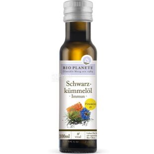 Bio Planete Black Cumin Oil, 100 мл, Био Пленет, Смесь масел с черного тмина и кокосом с медом, органическая
