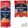 San Pellegrino Aranciata Rossa, Упаковка 4 шт. х 0,33 л, Напій газований соковмісний Червоний апельсин Сан Пелегріно, ж/б