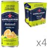 San Pellegrino Pompelmo, Упаковка 4 шт. х 0,33 л, Напій газований соковмісний Жовтий Грейпфрут Сан Пелегріно, ж/б