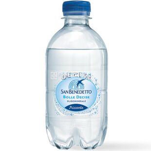 San Benedetto Bolle Decise Frizzante, 330 мл, Сан Бенедетто, Вода минеральная, газированная, ПЭТ
