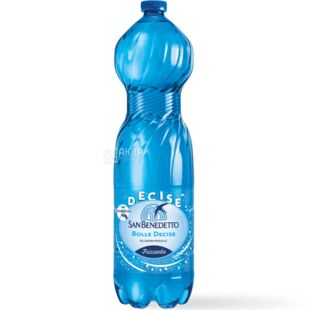 San Benedetto, 1,5 л, Сан Бенедетто, Вода минеральная газированная, ПЭТ