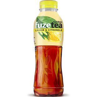 Fuzetea, 0,5 л, Чай холодний чорний Лимон та Лемонграс Ф'юзті, ПЕТ