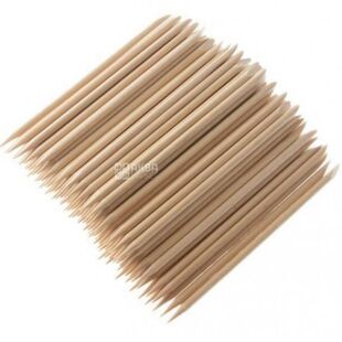 Chila, 100 шт., Чила, Апельсиновые палочки для маникюра, одноразовые, 11 см