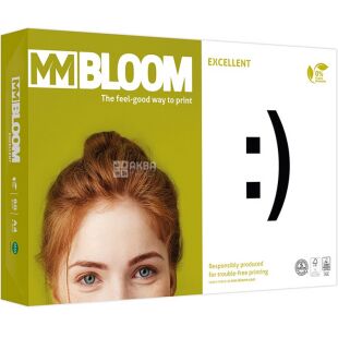 MM BLOOM Excellent, 500 листов, Блум Экселент, Бумага офисная, класс А+, А4, 80 г/м2 
