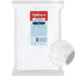 Optimum, Тряпка для пола Оптимум, 500 х 600 мм, белая