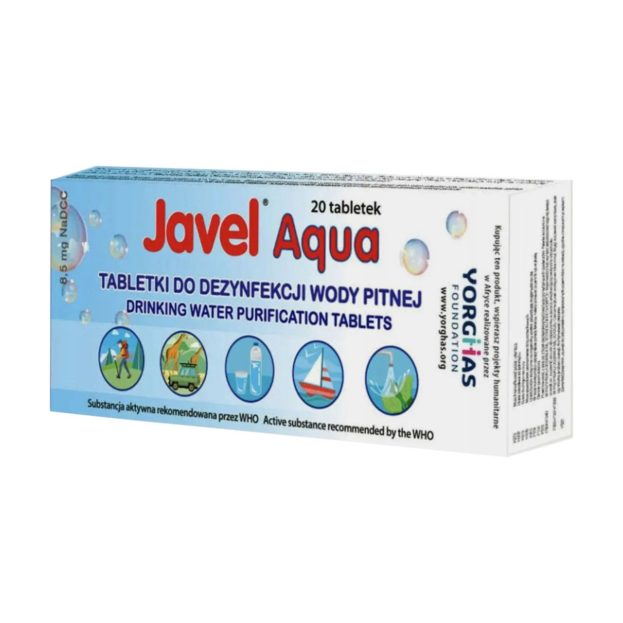 Таблетки для обеззараживания воды