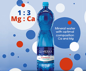 Slovak mineral water Gemerka