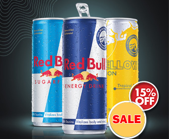 Знижки на Red Bull